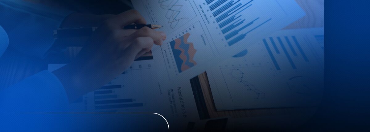Análise de gráficos financeiros com relatórios