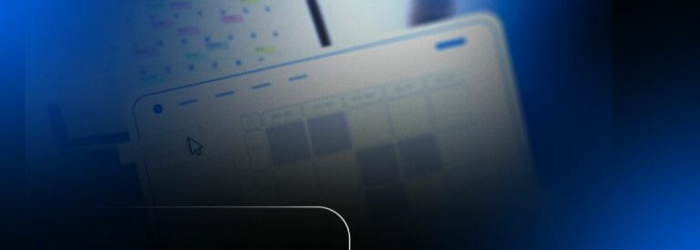 Interface de calendário digital em um dispositivo