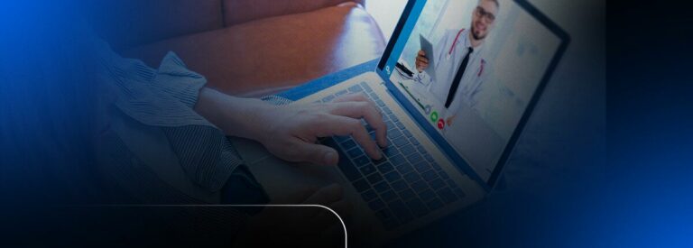 Consulta médica online com profissional de saúde